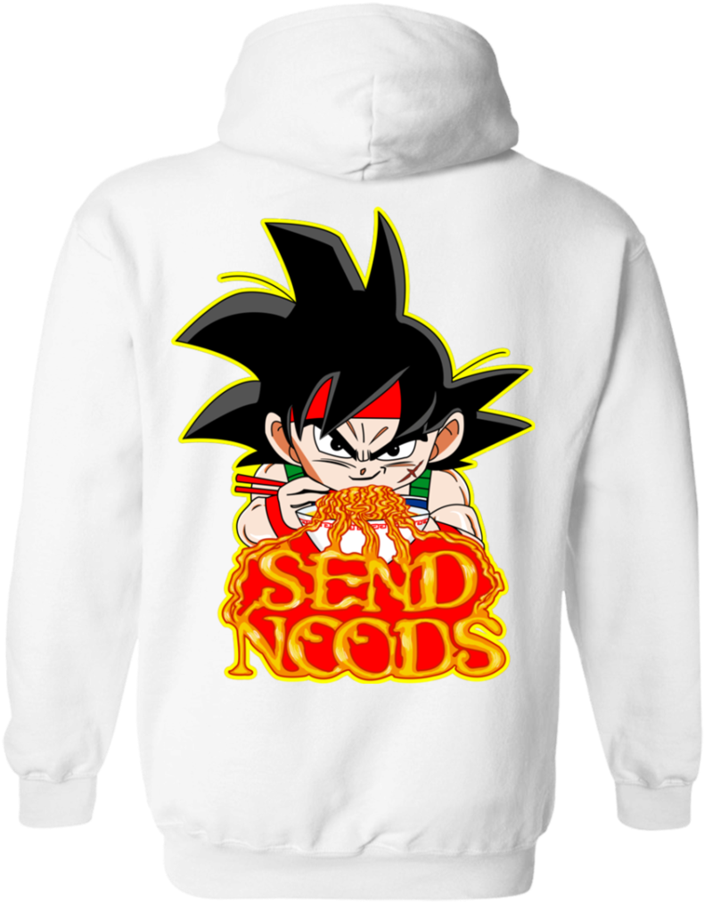 Bardock Send Noods Hoodie *back Print Only* - Daycare Provider - Tough Enough To Be A Daycare Provider (1024x1024), Png Download