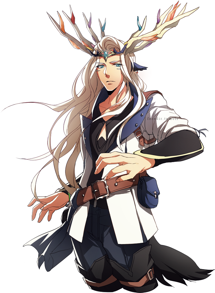 Xerneas Gijinka By Feredir - Xerneas Gijinka (764x1000), Png Download