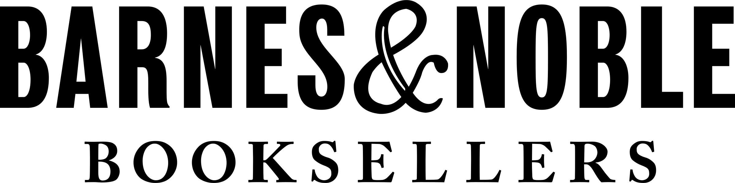 Barnes & Noble Logo Png Transparent - Barnes And Noble Logo Svg (2400x599), Png Download