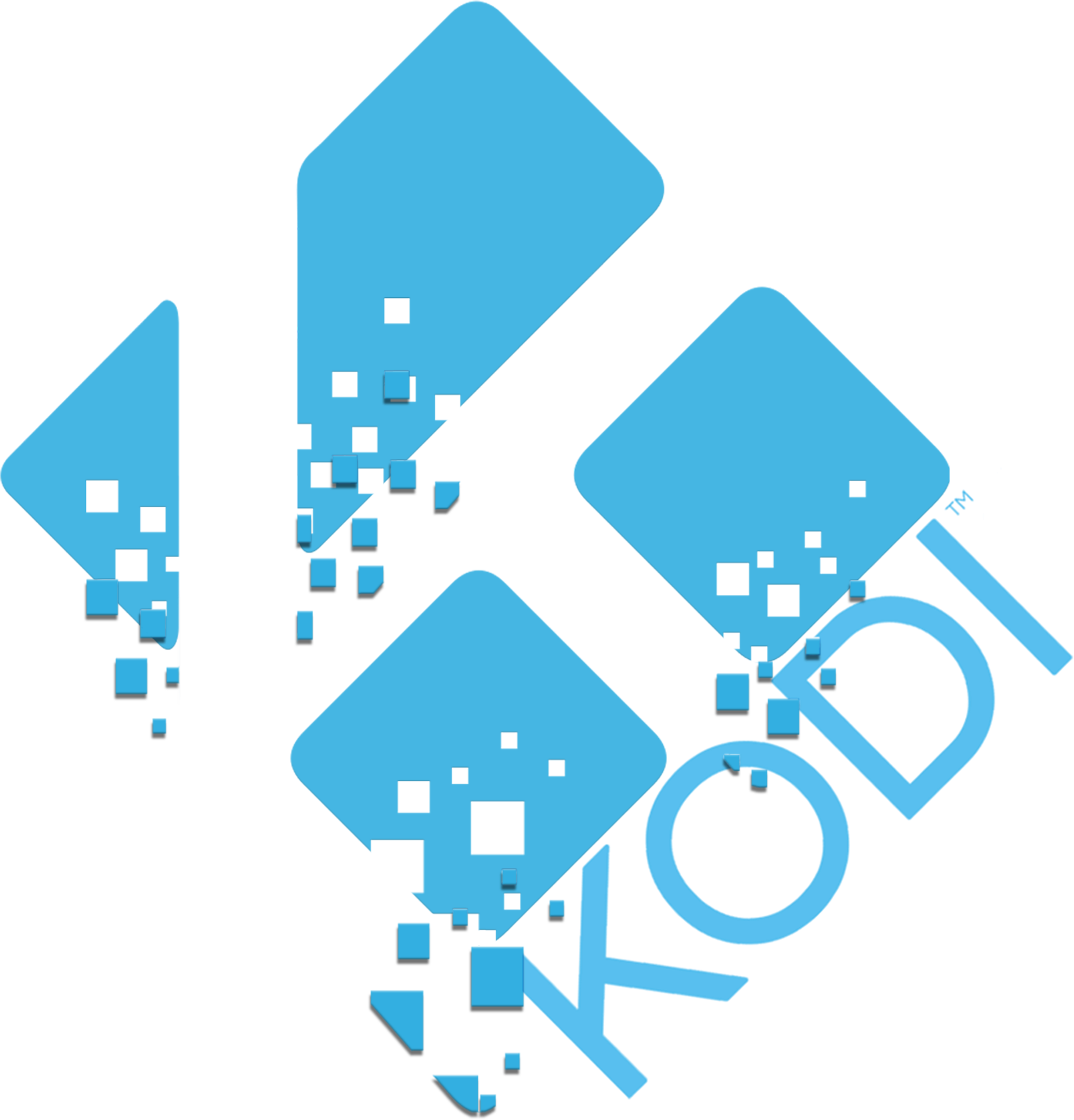 Kodi Blocks Are Falling A1 T Shirt By Christara-d9dogmd - Kodi Logos (3000x3041), Png Download
