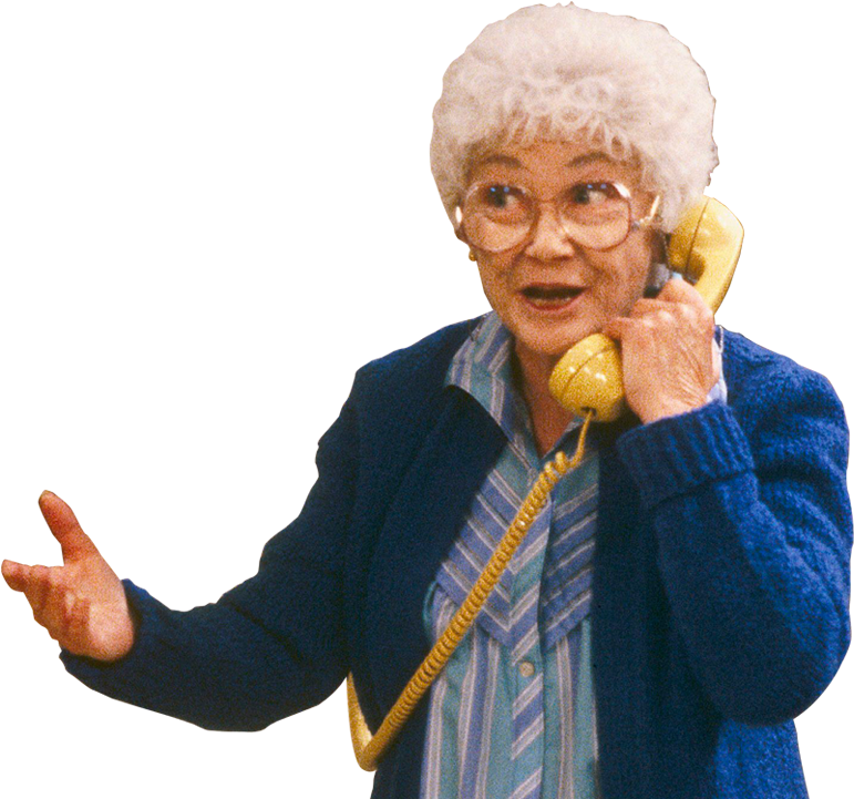 Golden Girls Sophia Png (800x774), Png Download