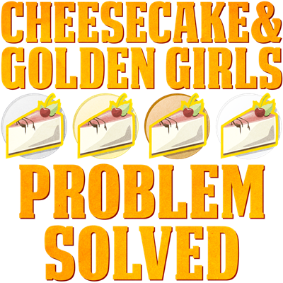 The Golden Girls - Cheesecake & Golden Girls Mousepad (400x400), Png Download