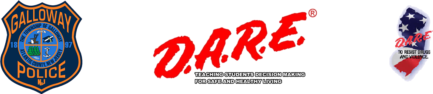 D - A - R - E - - Drug Abuse Resistance Education (1467x337), Png Download