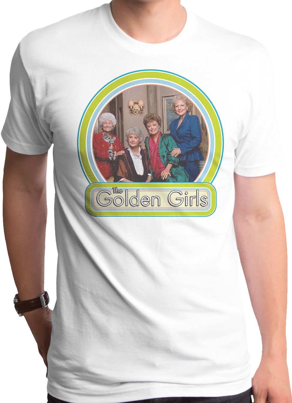 Golden Girls T-shirt - Golden Girls (974x1344), Png Download
