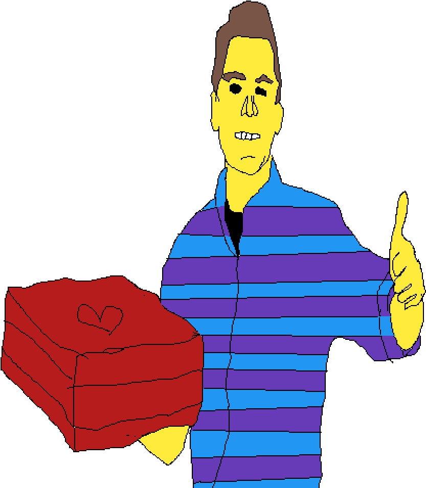Papa John From Undertale - Illustration (1000x1000), Png Download