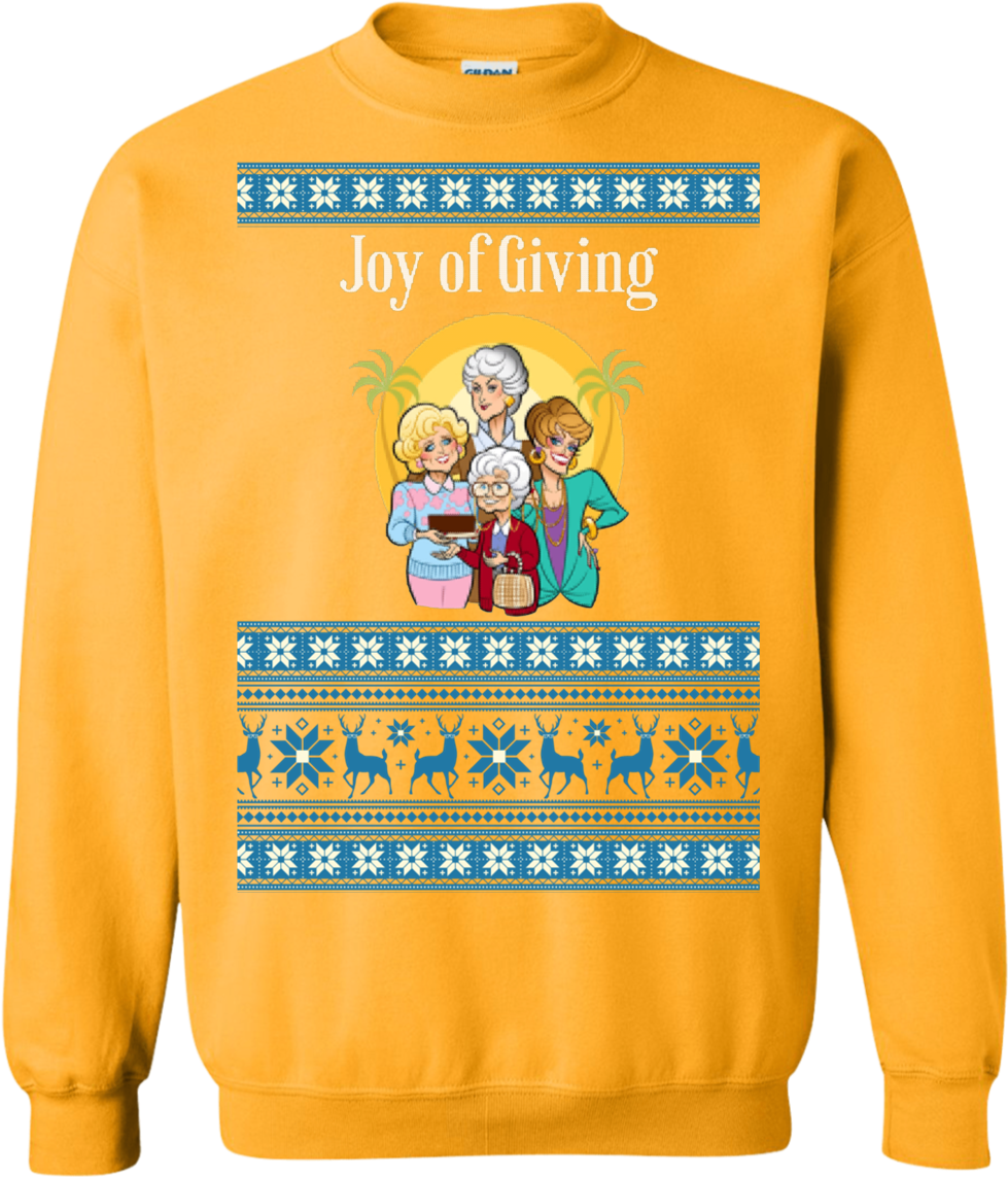 Golden Girls Christmas Sweater - Backwoods Black Lives Matter (1155x1155), Png Download