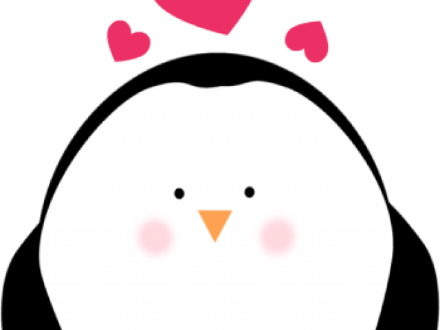 Hearts Clipart Penguin - Heart (640x480), Png Download