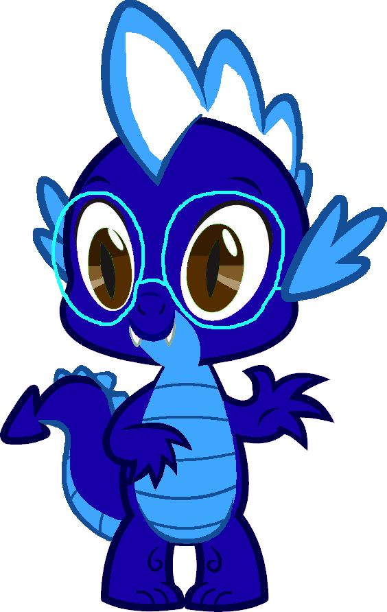 My Oc As A Baby Dragon - Spike My Little Pony Tatuaz (564x892), Png Download