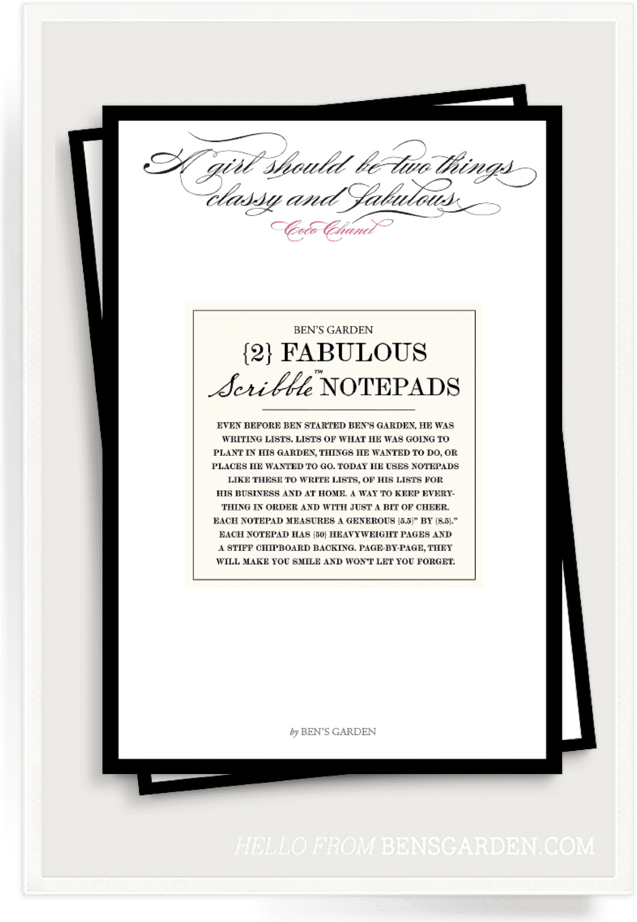 Np 58 335 V=1463332776 - Girl Should Be Two Things Scribble Notepad Set (1348x1920), Png Download