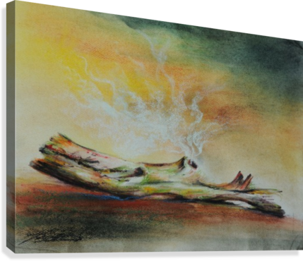 John Biro Canvas Print - Watercolor Paint (429x370), Png Download