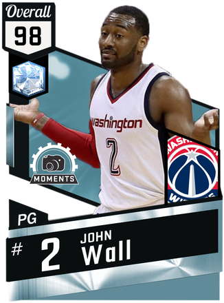 John Wall - Reggie Miller Nba 2k17 (325x475), Png Download