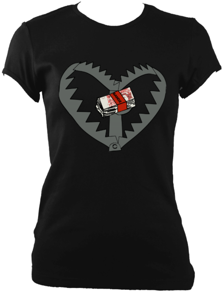 Bear Trap Fitted T-shirt - Shirt (600x600), Png Download