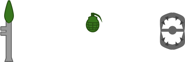 Suggestionrpg, Grenade, And Bear-trap - Illustration (668x229), Png Download