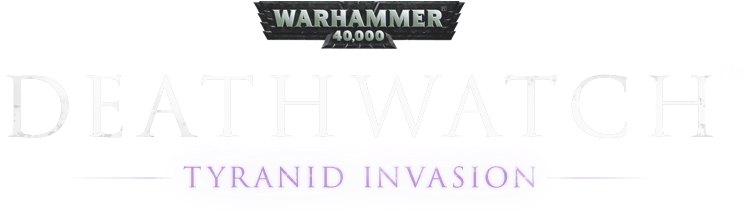 Warhammer Quest - Warhammer 40000 Deathwatch Logo (745x240), Png Download