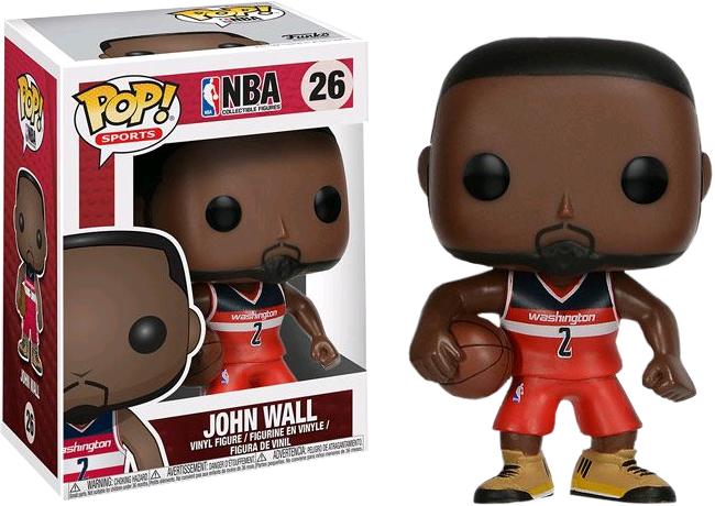 John Wall Funko Pop Vinyl Figure - James Harden Pop Vinyl (650x460), Png Download