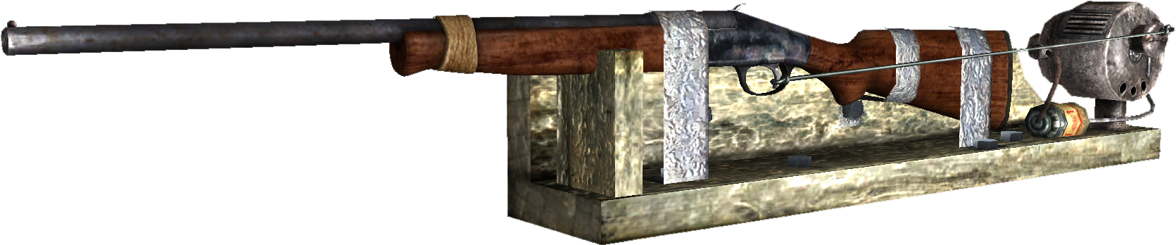 The Rigged Shotgun Is A Simple But Dangerous Trap Consisting - Game Was Rigged From The Start (1692x618), Png Download