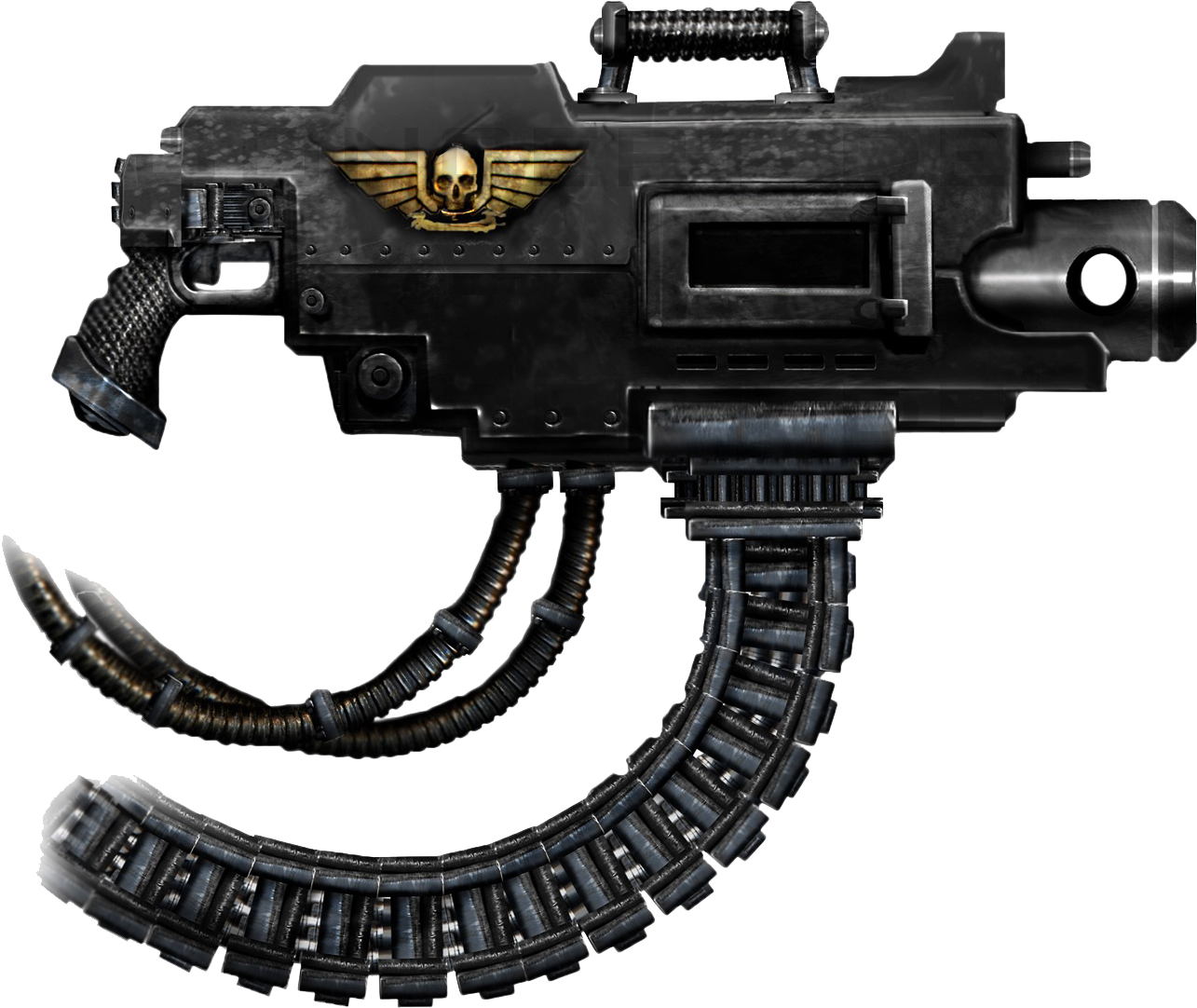 Warhammer 40,000 Favorite Weapon - Warhammer 40k Heavy Bolter (1404x1132), Png Download