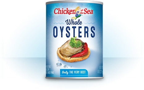 Whole Oysters - Chicken Of The Sea Whole Baby Clam - 10 Oz. (467x293), Png Download