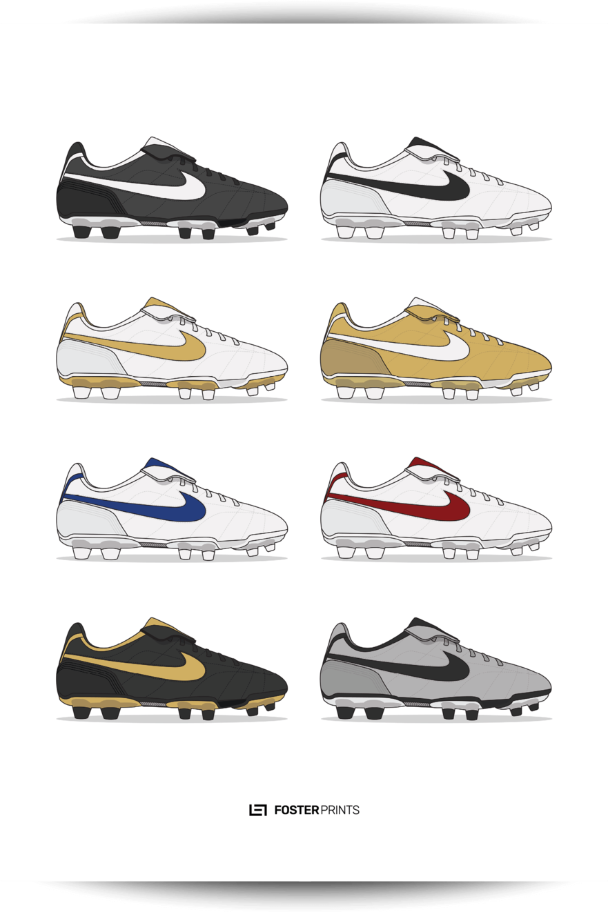 Nike Tiempo Legend I Collection Football Poster (1000x1333), Png Download