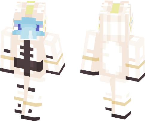 Install *~solgaleo~* Skin Instruction - Skin Minecraft Izumi Sagiri (584x497), Png Download
