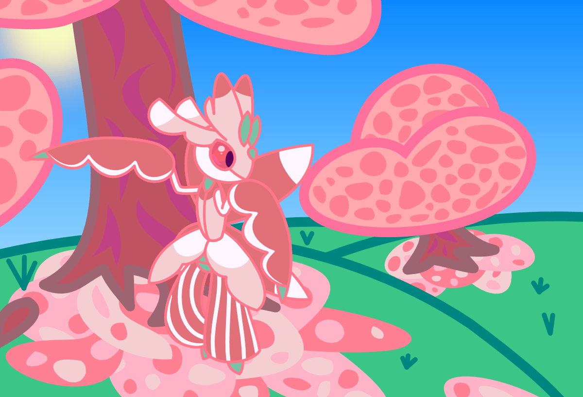 Mantis Lock A Look At Lurantis Gx/vileplume - Pokemon Lurantis Card (1200x817), Png Download