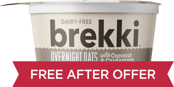 00 For Brekki Overnight Oats - Brekki Overnight Oats (600x280), Png Download