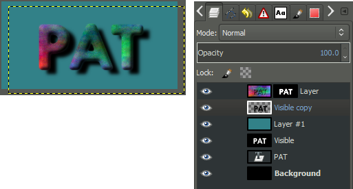 Gimp Example Drop Shadow - Drop Shadow (513x276), Png Download