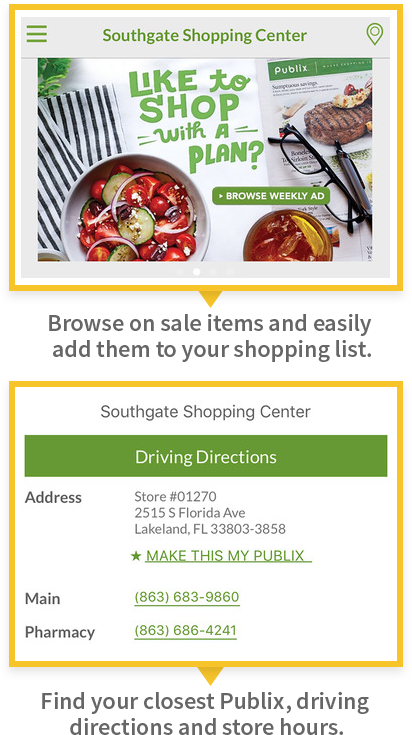 Start Enjoying The Publix Mobile App Today - Sales (412x735), Png Download