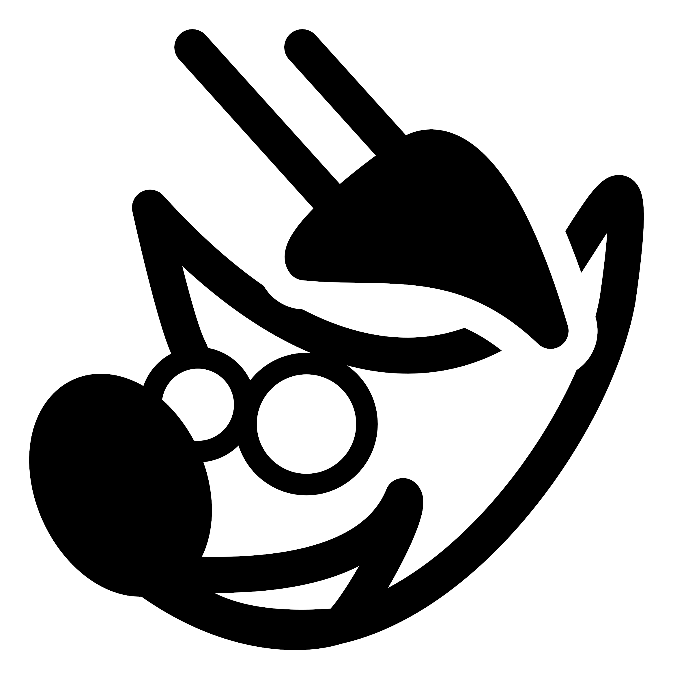 This Free Icons Png Design Of Mono Gimp (2400x2400), Png Download