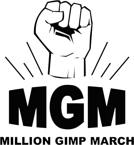 The Million Gimp March Is A National, Disability Advocacy - Gerakan Pemuda (484x482), Png Download