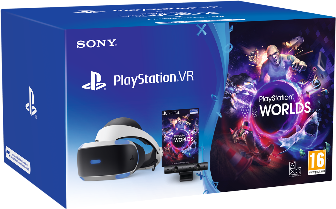 Sony Worlds Vr - Ps4 (1000x1000), Png Download