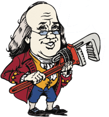 Ben Franklin Plumber - Benjamin Franklin Plumbing (400x400), Png Download