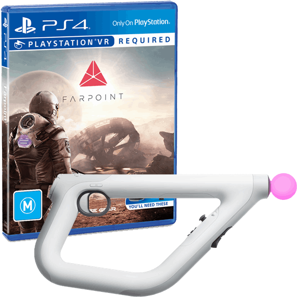 1 Of - Playstation Vr Aim Controller For Ps4 (600x600), Png Download