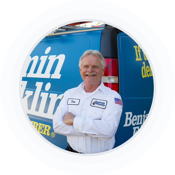 100% Satisfaction Guarantee - Benjamin Franklin Plumbing (600x600), Png Download