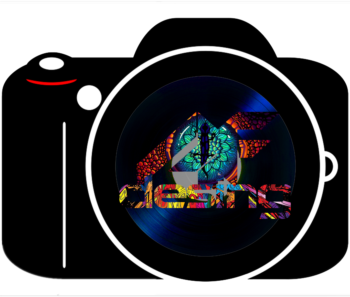En Esta Oportunidad Aprenderemos Como Diseñar Tu Propio - Single-lens Reflex Camera (1366x1361), Png Download