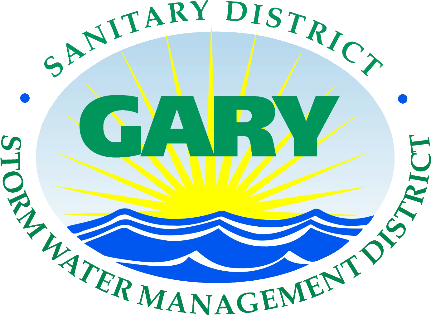Download Gary Sanitary District Gary Sanitary District Logo Full
