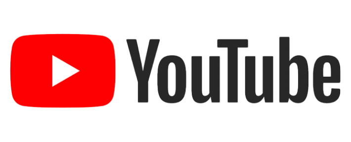 Youtube Logo - Youtube Logo 2018 (710x287), Png Download