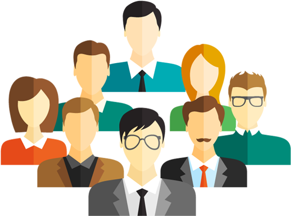 Our Team Png - People Employees (602x443), Png Download