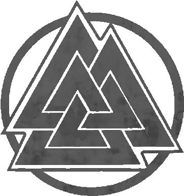 Norse Flag - Evil Council Kung Pow Symbol (398x398), Png Download