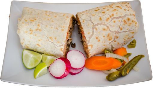 Burritos - Radish (511x295), Png Download