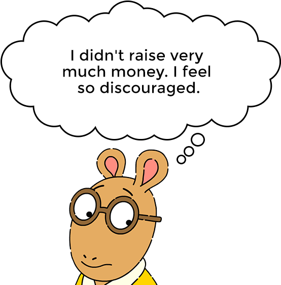 By The End Of The Day, Arthur Had Collected Only $3 - Pbs Kids Arthur Couples (670x583), Png Download
