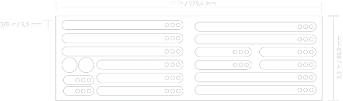 Glint Reflective Vinyl Decals - Colorfulness (700x207), Png Download