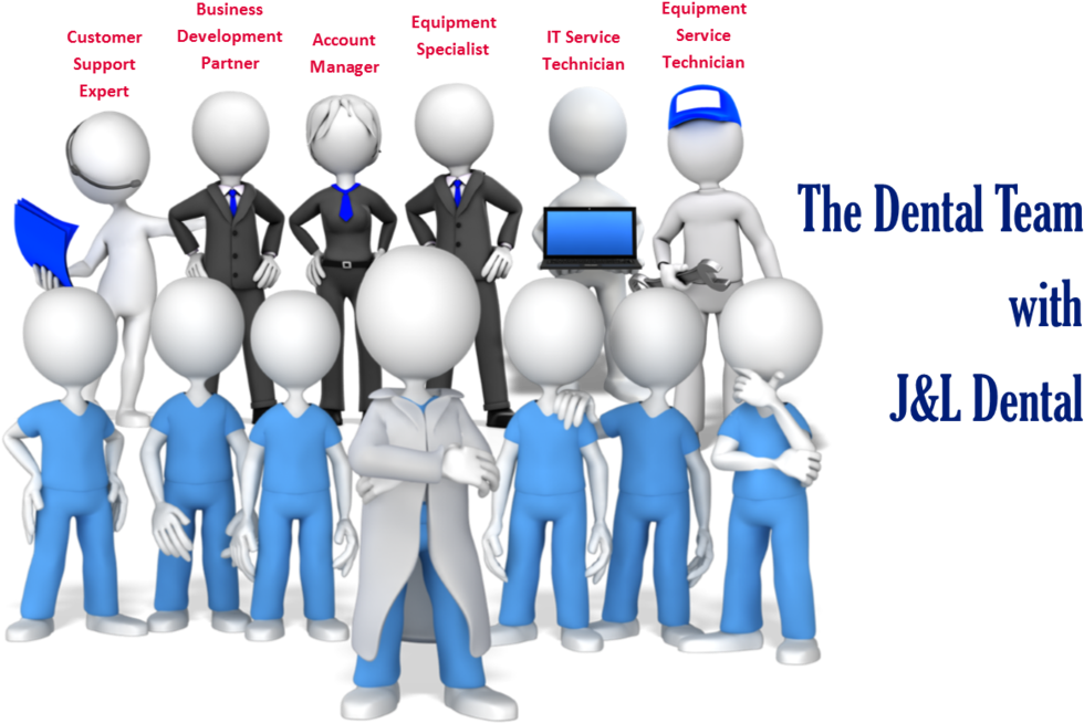 Dental Team With J&l - Technician Team (1000x697), Png Download