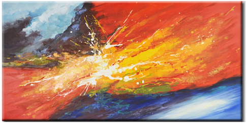Art Canvas - Modern Art (500x500), Png Download