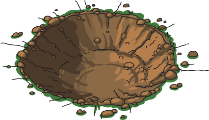 Fg Decoration Crater 49947 - Family Guy (600x400), Png Download
