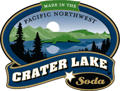 Crater Lake Soda Logo (402x307), Png Download