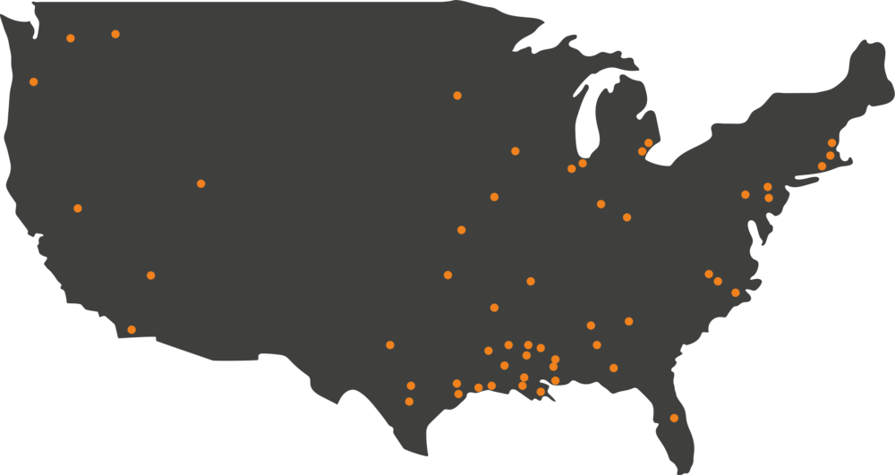 Knowledge Vine Client Map - Non Gerrymandered House Map (1000x531), Png Download
