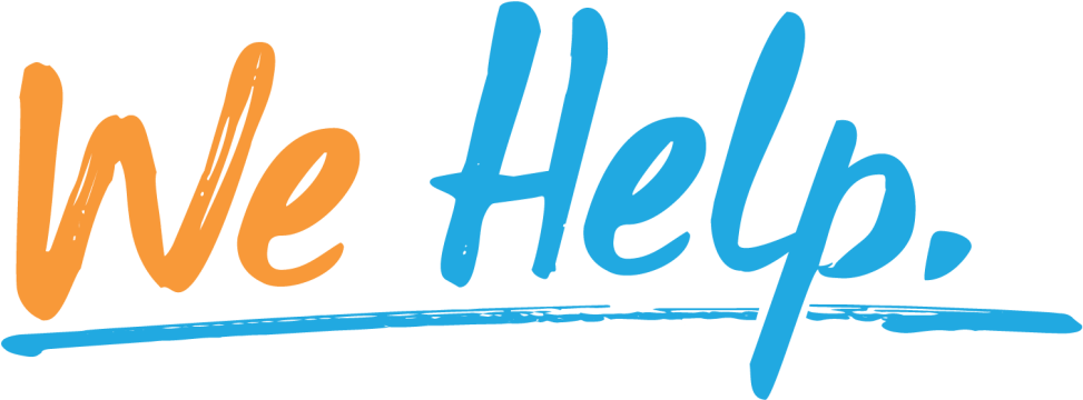 We Help Logo - We Help (1024x420), Png Download