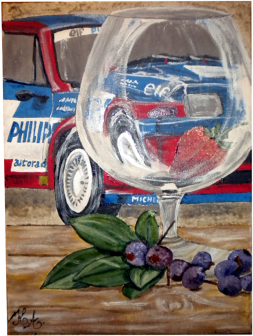 Renault 5 Maxi Turbo De Ragnotti - Alpine A110 (375x563), Png Download