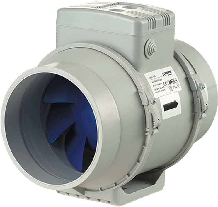 Blauberg Turbo - Inline Fan (800x800), Png Download